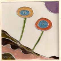 100_Modern flowers_6x6_panel_board