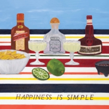 63-Mexican happiness is simple_18x24_thickborder_112017